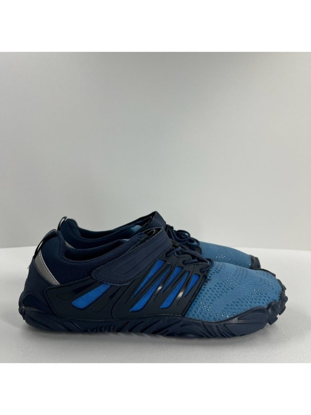 Whitin Minimalist Trail Runner Barefoot Shoes Men 43 Wide Toe Box Zero Drop Blue
